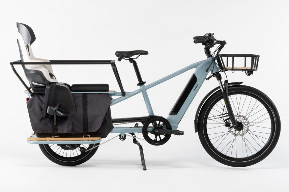 Decathlon has released an e cargo bike the Elops R500E Longtail electric bike reviews buying advice and news ebiketips